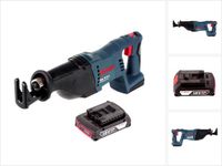 Bosch GSA 18 V-Li accuzagen 18 V + 1x accu 2,0 Ah - zonder oplader