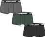 Urban Classics - 3-Pack Boxershorts set - 3XL - Grijs/Groen