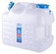 Merkloos Draagbare Wateropslagemmer met Kraan, 10.5L