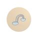 Questo Casa Ronde Digitally Printed Mouse Pad, Non-Slip Base, for Office and Home, Diameter: 22 cm