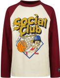 Vingino - Hilden - Jongens - T-shirt - 140 - Katoen - Korte mouw - Cabernet