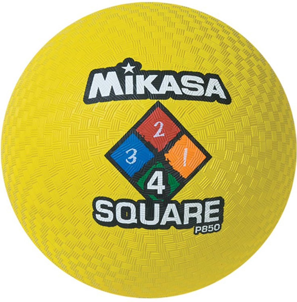 Mikasa Speelbal 4 Square Geel 22cm