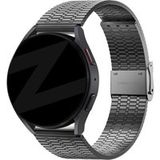 Bandz Samsung Galaxy Watch 7 - 44mm bracelet en acier réglable (noir)
