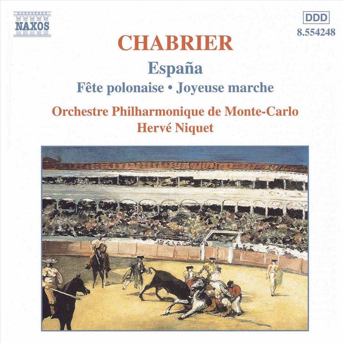 OUTHERE Chabrier: Orchestral Works / Niquet, Monte-Carlo PO