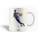 Keramische mok maniacase NBA Stephen Curry Fanart Basketbal speler