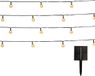 lumisky FESTY Solar Lichtsnoer 120 LED Warm Wit 14m