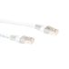 ACT Witte 0,5 meter LSZH U/UTP CAT6 patchkabel met RJ45 connectoren