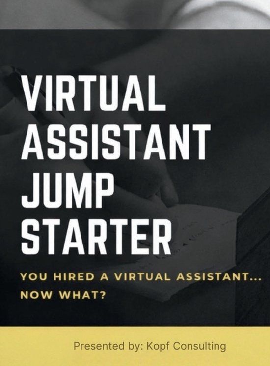 Virtual Kopf Consulting Virtual Assistant Jump Starter
