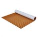 Latios Pont de bateau - Tapis de pont de bateau en mousse EVA - Antidérapant - Auto-adhésif - 2400 x 1160 x 6 mm - Gris