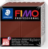 FIMO professional - ovenhardende, professionele boetseerklei blok 85 g - chocolade