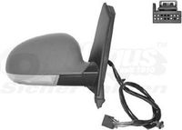 VanWezel 5895808 - Rétroviseur électrique complet droit pour Volkswagen Golf plus de 2005 à 2009