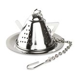 Café Olé Theepot Vormige Thee-ei Balzeef, Roestvrij staal, 8.5cm