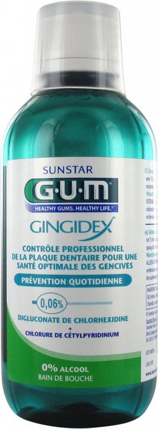 G.U.M. Gingidex Mondspoeling - 300 ml - Alcoholvrij