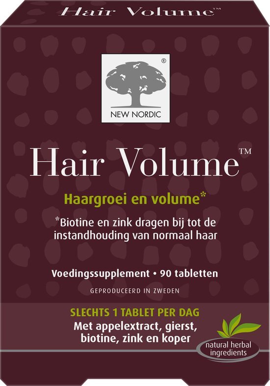 New Nordic Hair Volume Tabletten 90st