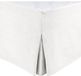 Bedomranding, Bedrok - HOME LINGE PASSION - 140 x 190 cm + 30 cm - Wit