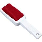 WENKO Textielborstel Junior - dubbelzijdig, polypropyleen, 6 x 21,5 x 2 cm, wit