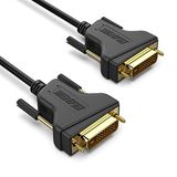 BENFEI DVI naar DVI-kabel, 1,8 meter DVI-D 24+1 vergulde kabel, dubbele verbindingsondersteuning hoge resolutie 2560x1600 voor gaming, dvd, laptop, HDTV