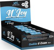 XXL Nutrition N'Joy Protein Bar Cookies & Cream - 15 Stuks