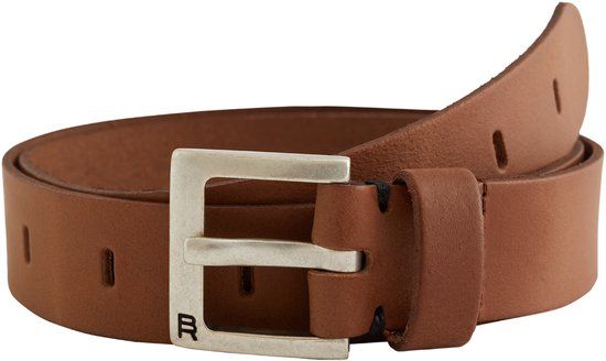 WE Fashion Jongens leren riem Bruin