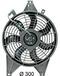 MAHLE ACF 16 000P A/C Condenser Fan BEHR PREMIUM LINE