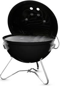 Weber Smokey Joe zwart / aluminium, staal / rond