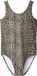 NAME IT - NKFZANIMAL SWIMSUIT - Meisjes - Badpakken - Panterprint - Mouwloos - Ronde hals - Mole