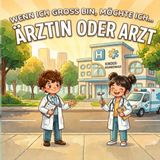 Wenn ich groß bin, möchte ich Ärztin oder Arzt werden: Kinderbuch über Ärztinnen und Ärzte, Krankenhäuser, Berufswünsche und Berufe, die anderen helfen
