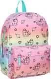 Milky Kiss Rainbows & Unicorns Rugzak - Schooltas meisje - Multi - Unicorn