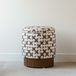 Indore Home Saar Poef Ottomaans Opbergruimte Bruin Beige