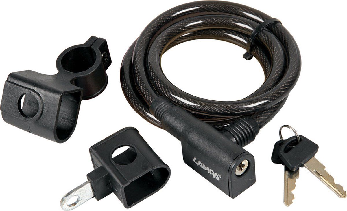 Lampa Kabelslot Fietsslot Supersterk | 120cm | Zwart