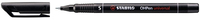 STABILO OHPen Permanent Marker - 0.4mm - Black