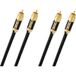 OEHLBACH 13830 audio kabel 0,5 m RCA Zwart