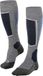 FALKE SK6 chaussettes de ski fonctionnelles en laine fine et chaude pour hommes gris - taille 46-48