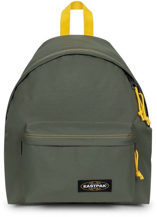 Eastpak Padded Pak'r 24L Kontrast Khaki Yellow olijfgroen Rugzak