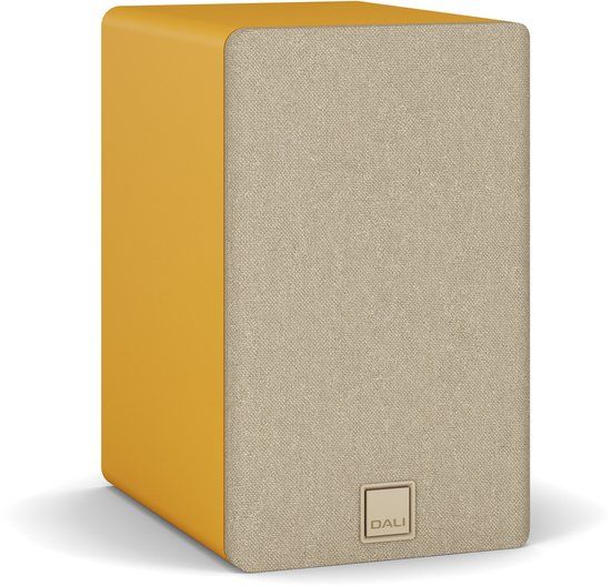 Dali KUPID Passieve Boekenplank Speaker - Golden Yellow (Prijs per stuk)