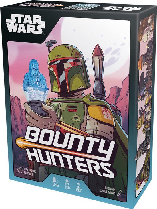 Asmodee Bounty Hunters, Kaartspel, 10 jaar, 20 min, 2-6 spelers