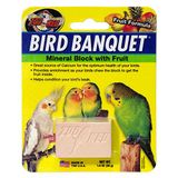 Zoo Med Bird Banquet, vogelvoer voederblok, fruitmix, klein 1 x 28 g