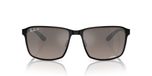 Ray-ban Rb 3721ch Lunettes de soleil unisexe noir carrées gris 59mm polarisées