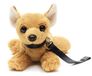 Uni-Toys Chihuahua pluche dier (met riem) - 20 cm