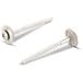 Vis de toiture tête fraisée bombée TFB Torx T20 Inox A2 4.5x55 rondelle d'étanchéité EPDM 2 pièces-200 pièces