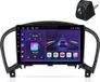 Junsun Nissan Juke J15 2010-2014 Autoradio met Carplay, Android 15.0, GPS-navigatie, Wi-Fi, Bluetooth, USB, FM, RDS en camera