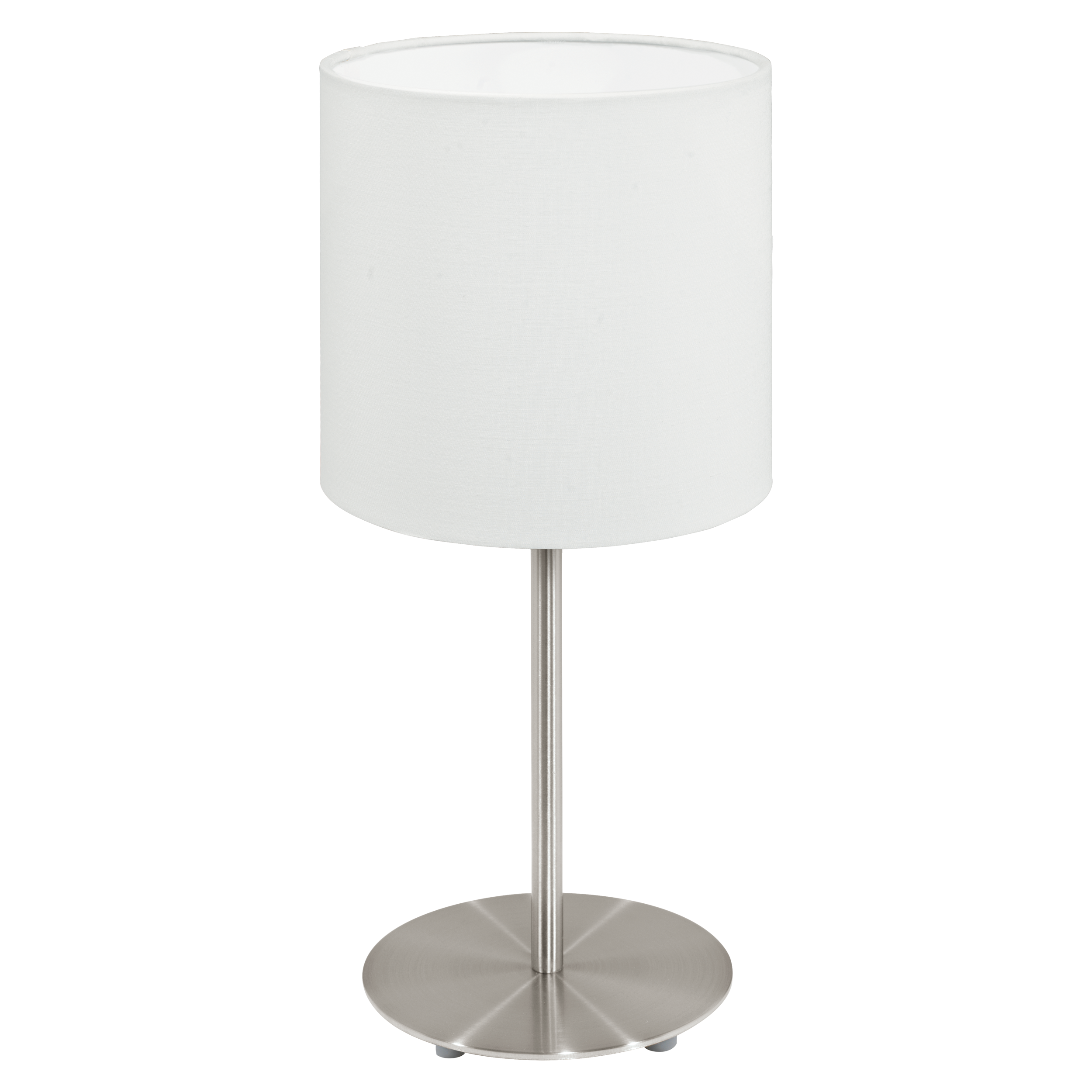 EGLO Pasteri Tafellamp - 27,50 cm - Staal, Stof/Weefsel