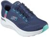Skechers Hardloopschoenen voor dames Arch Fit 2.0 marineblauw/turquoise