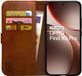 Rosso Element Oppo Find X9 Pro Hoesje Book Case Wallet Bruin