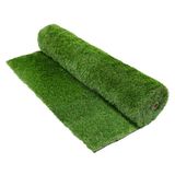 ECD Germany Kunstgras 100x800 cm 8 m² Groen Nepgras Grasmat Synthetisch 35 mm Dicht Zacht UV Bestendig Waterdoorlatend Slijtvast Onderhoudsvrij Natuurlijk Uiterlijk Voor Balkon Tuin Terras Buiten
