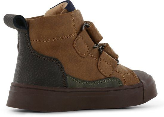 Shoesme Klittenbandschoenen Jongens Cognac Leer Maat 21