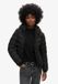 Superdry Hooded Microfibre Padded Jkt Dames Jas - Black - Maat XL