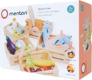 MENTARI Mandje - Vissen - 14,5X10,5X5Cm - 6 Delen - 3 Jaar