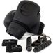 Sportisfaction Gants de boxe, noir, 8 oz, incluant bandages et corde à sauter