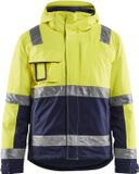 Blaklader Winterjas High Vis 4870-1987 - High Vis Geel/Marineblauw - 5XL